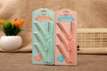 Betina foldable eyebrow razor - women's safe & beginner-friendly double-ended shaving kit