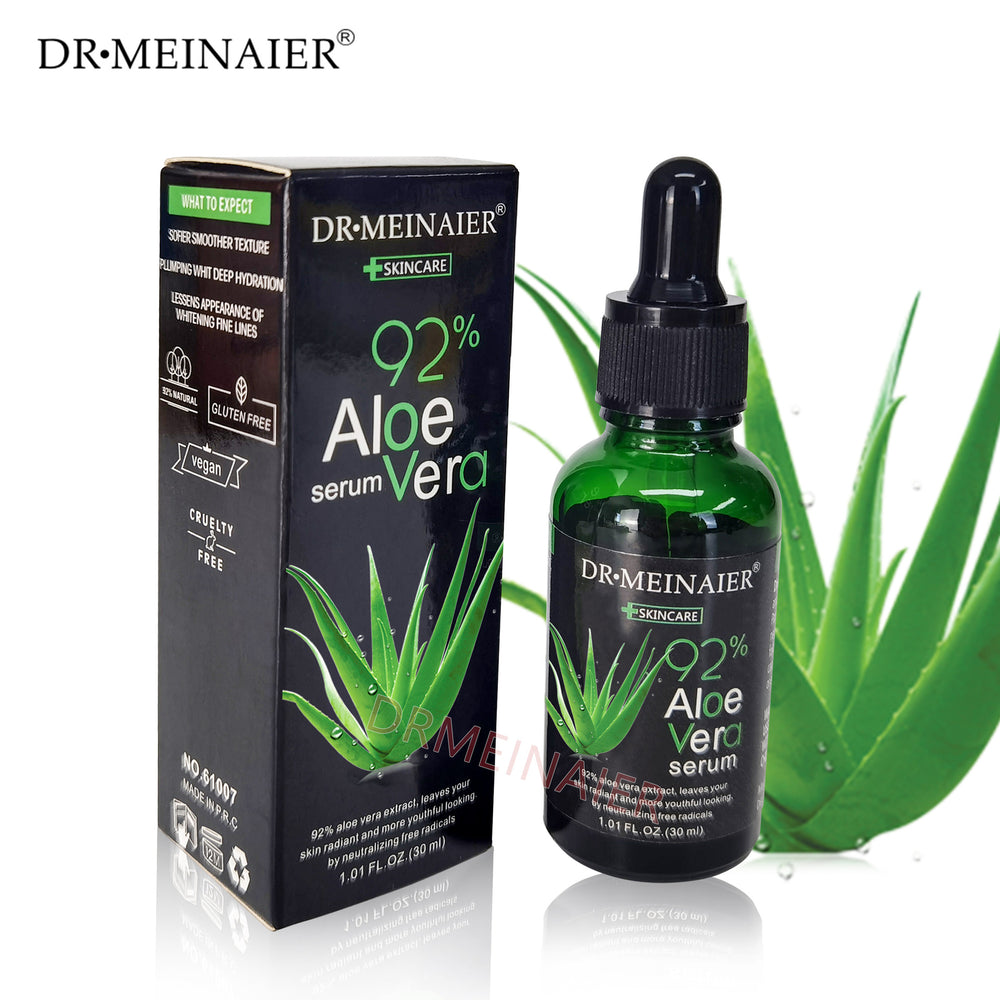 aloe vera essence serum - hydrating, moisturizing, and brightening skincare, direct from the factory