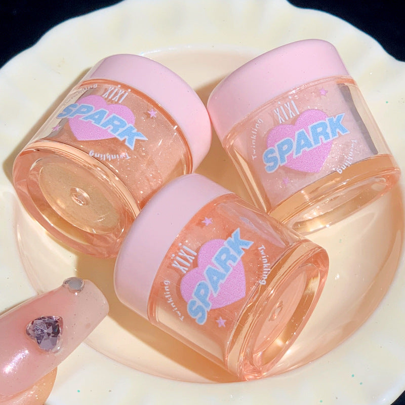 Makeup xixi dreamland clear sparkling highlighting powder pearlescent fine sparkling brightening highlighting silkworm eyeshadow powder