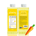 carrot oil facial and body blackening massage oil massage full body spa brightening and glowing oil 1000ml