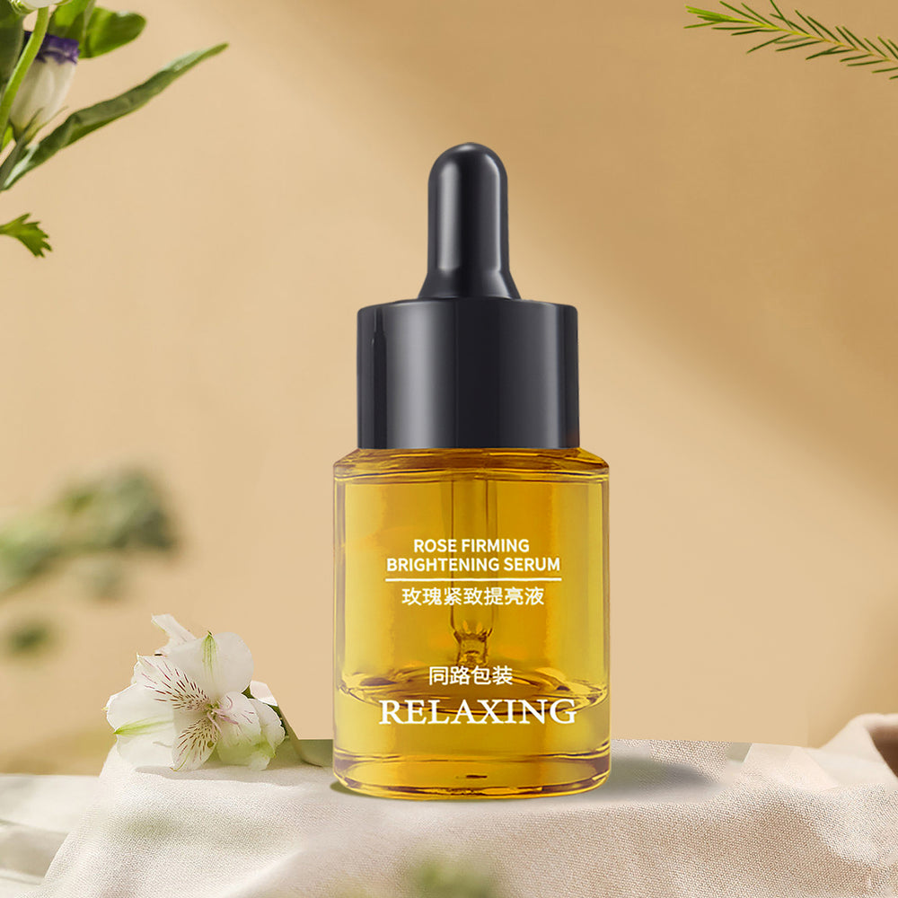 New cosmetic glass bottle packaging material 30ml essential oil original liquid bottle plastic tip dropper essence glass bottle factory direct sales