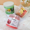 Export arbutin scrub aloe vera bubble bath wet salt exfoliating rejuvenating mud bao lavender scrub salt