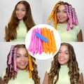 55cm gentle hair curler - diy magic spiral curling iron - wholesale hair styling tool from manufacturer