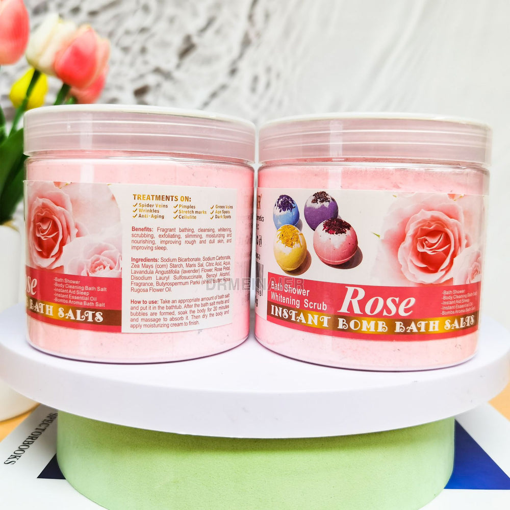 explosive petal bath salt ball bath ball nourishing and moisturizing skin instant bath salt bath ball bath powder 680g