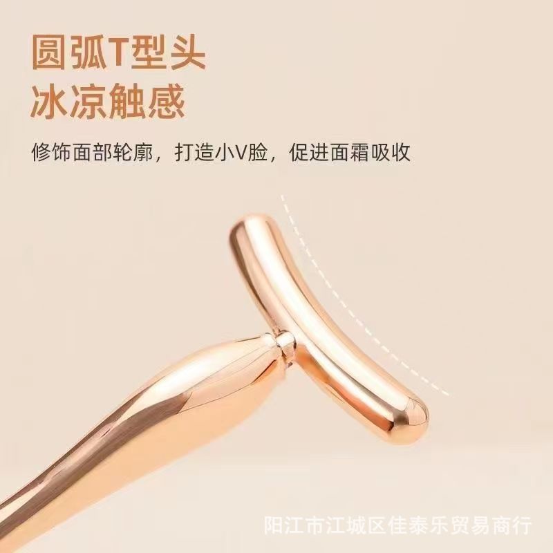 Factory direct metal eye cream spoons - cosmetic beauty tools - zinc alloy eye cream applicators - facial massage sticks