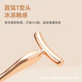 Factory direct metal eye cream spoons - cosmetic beauty tools - zinc alloy eye cream applicators - facial massage sticks