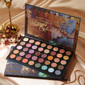 Novo 40-color eyeshadow palette - complete set for beginners, students, and everyday wear. affordable, natural, and earth-toned eyeshadow