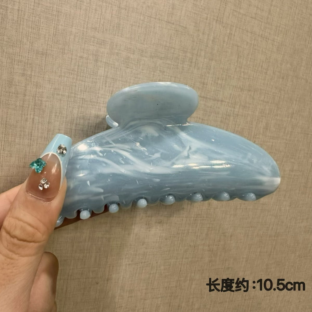K-style sweet and cool polka dot easiest for match black gripper new arrivalelegant geometric hair clip casual hair shark clip hair gripper