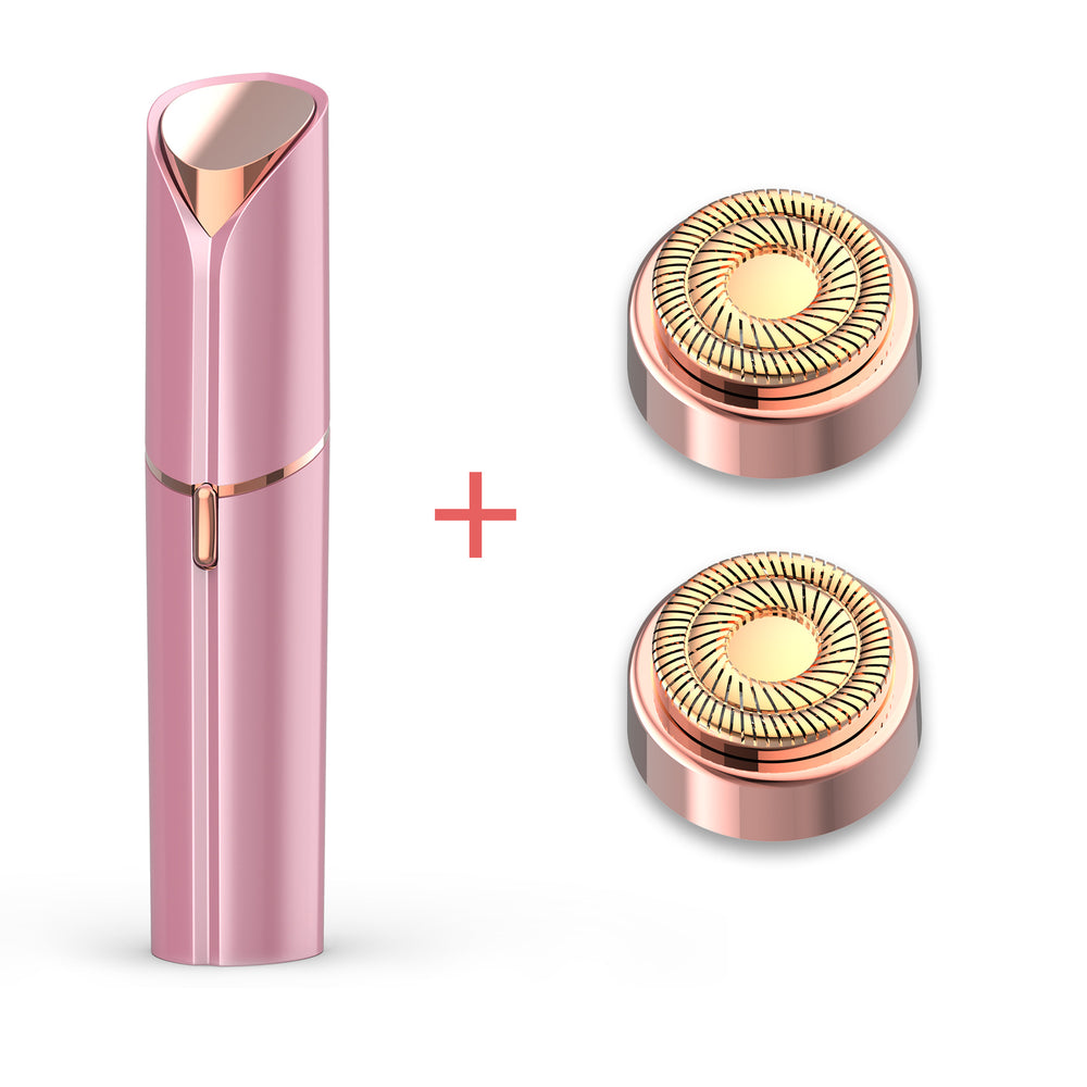 private parts shaver double knife hair removal device pubic hair trimmer electric shaver women's hair removal device shaver
