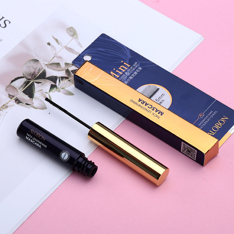 Domestic makeup yabang mini small brush head mascara waterproof long and curled non-smudge upper and lower eye mascara