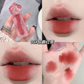 Gege bear velvet mist cream lip clay - matte, non-drying, everyday nude look, brightening lip glaze