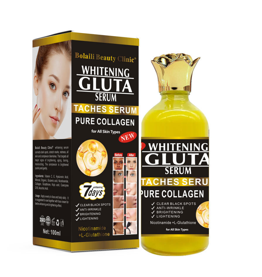glutathione original solution essence milk moisturizing light melanin brightening arbutin essence 100ml