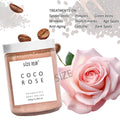 foreign trade scrub salt bath salt exfoliating chicken skin rose coco scrub bath salt wet salt 350g