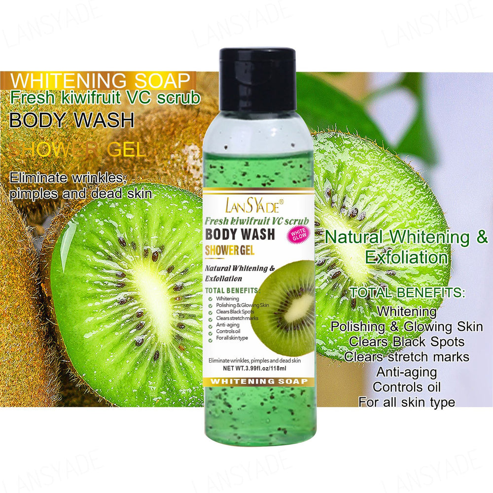 shower gel, silky skin, rich foam, refreshing and moisturizing, gentle cleansing, fragrance, 118ml export