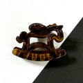 Korean style hollow pony clip for women, back of head updo claw clip, high-end shark clip, unique hair clip, new hair accessories
