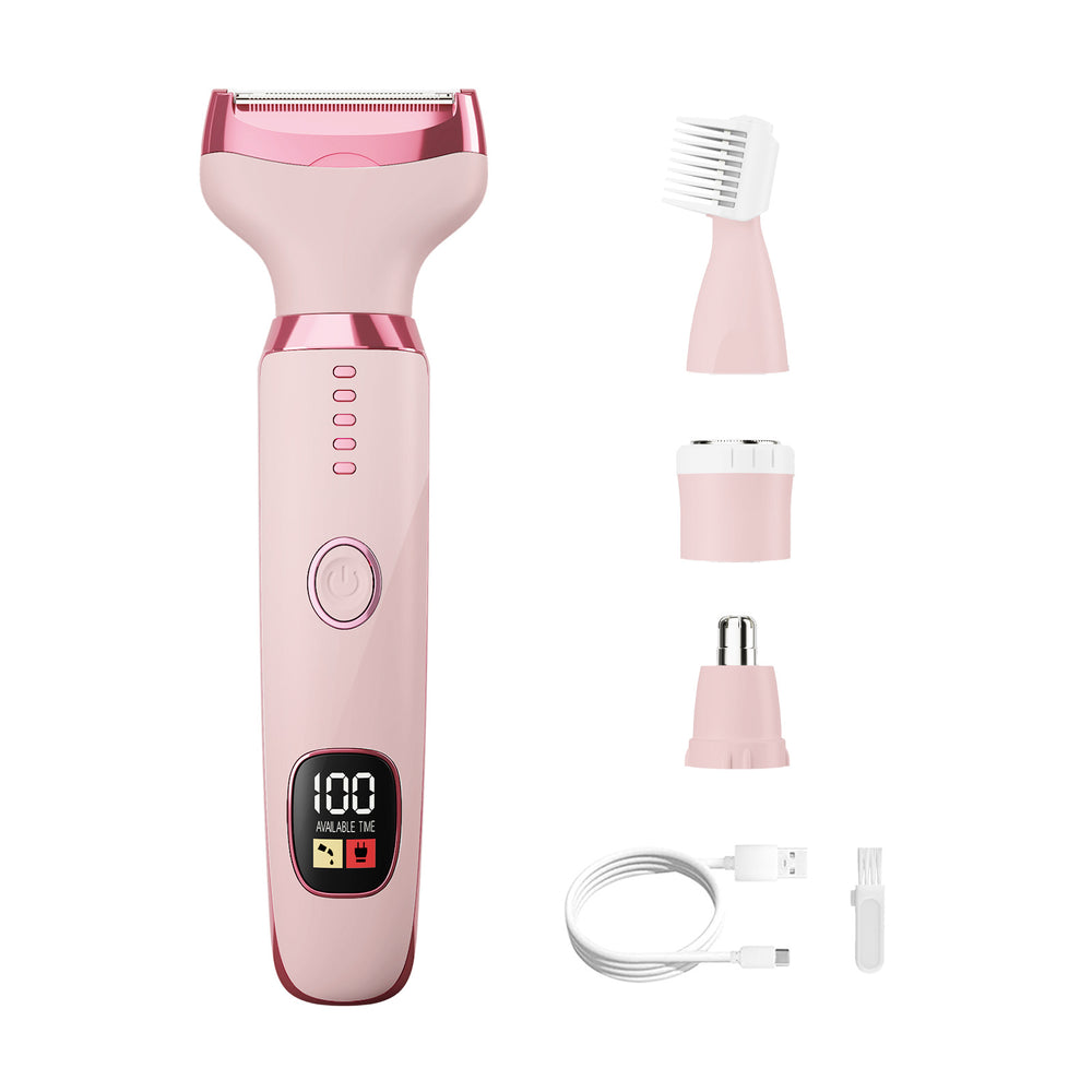 Women's 5-in-1 electric nose & eyebrow trimmer, personal care hair remover, portable epilator