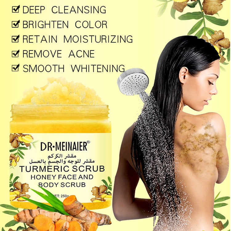 turmeric scrub bath salt - softens skin, exfoliates dead skin, cleanses, ginger foot soak, bath salt - wholesale for export