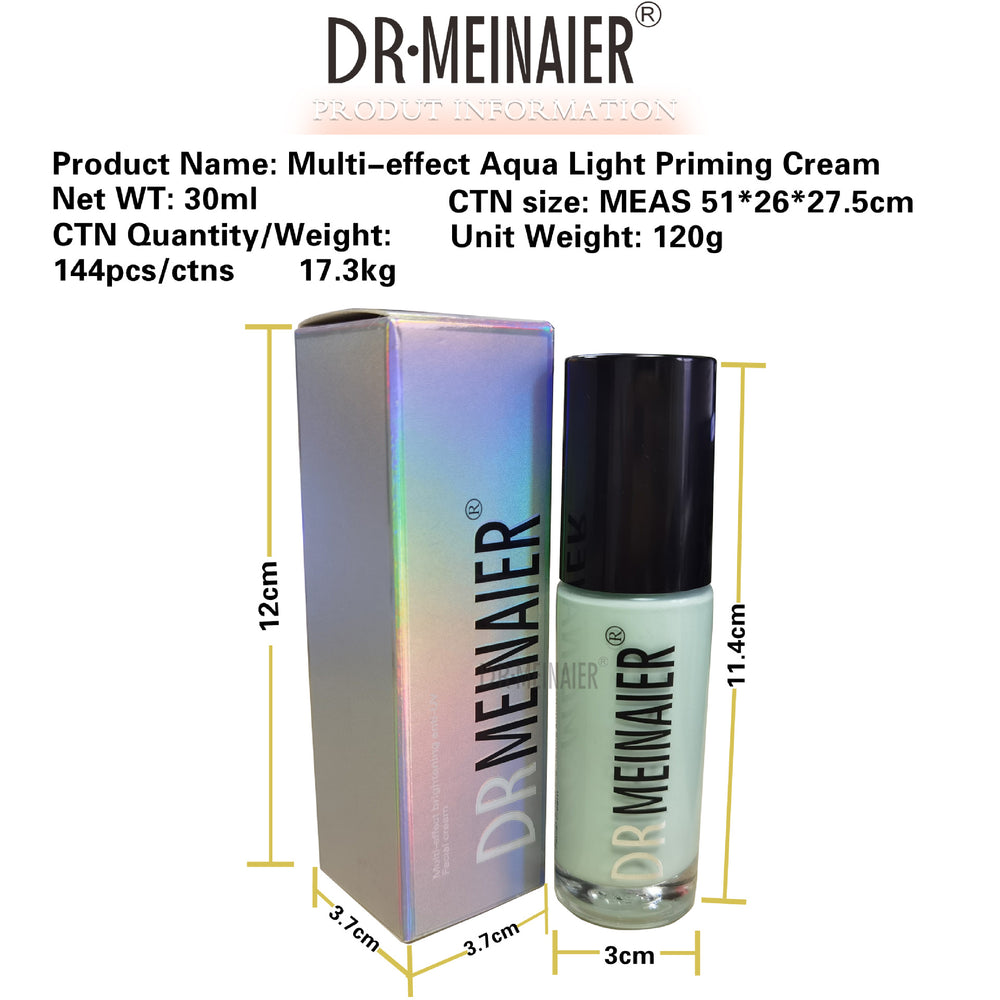 multi-effect water-glow makeup isolation cream affordable and easy to use bottom powder bottom moisturizing makeup primer student party wholesale