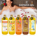 scrub shower gel, silky skin, rich foam, moisturizing skin, deep cleansing, gentle and long-lasting fragrance