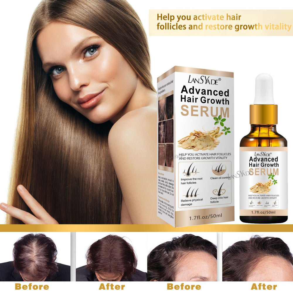 ginseng extract hair growth serum - nourishing, repairing, and maintaining hair growth - hair care essential oil