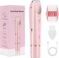 bestseller: women's electric double-headed epilator - body hair removal device for intimate and full body use