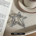 Silver star [about 7cm long]