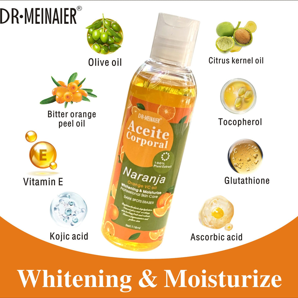 fresh orange vitamin c essential oil 118ml - skincare, body massage, masseuse oil, carrier oil, vc oil - wholesale for export