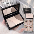 Kakashow three-color contouring palette high-gloss contouring all-in-one palette matte brightening facial shadow nose shadow novice
