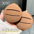 Xixi dudu round bear high elastic powder puff soft powder bottom liquid special dry and wet dual-use not easy to eat powder makeup sponge