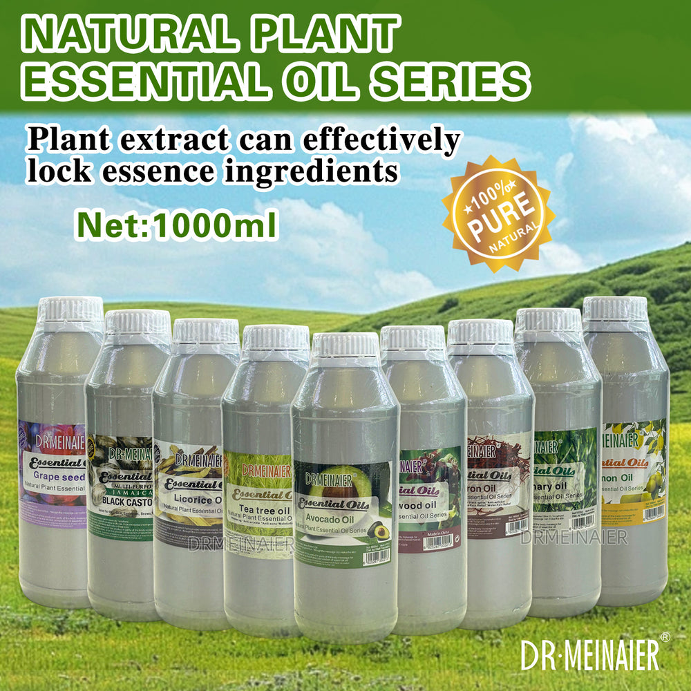 plant essential oil massage & masseage oil, full body 1000ml, rose spa aromatherapy romantic moisturizing oil, export quality