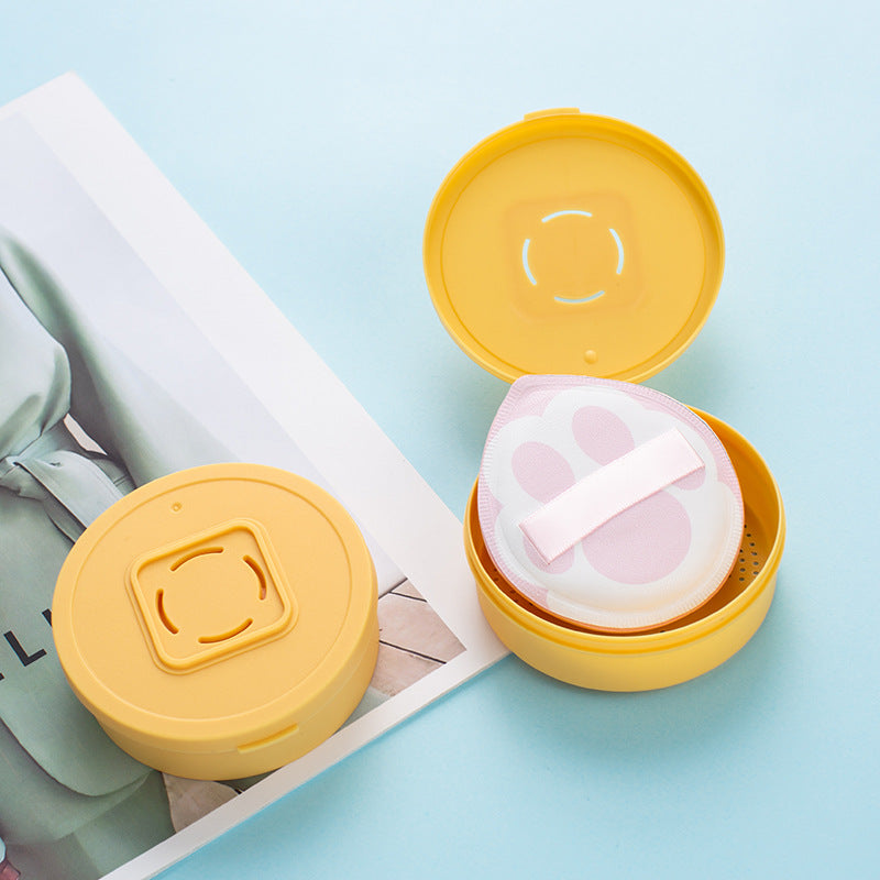 100 points cotton candy puff cat claw air cushion powder bottom liquid dry and wet dual-use powder-free large thickened sponge puff