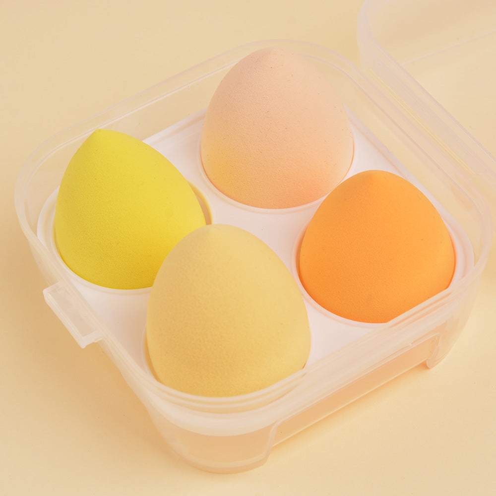 Egg carton beauty egg does not eat powder super soft boxed powder puff wet and dry dual-use makeup sponge makeup egg suitin stock