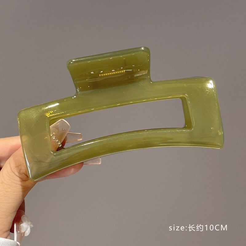 Classy sense of exquisite back head hair clip large hairpin female summer hair volume shark clip hair headwear hair accessories