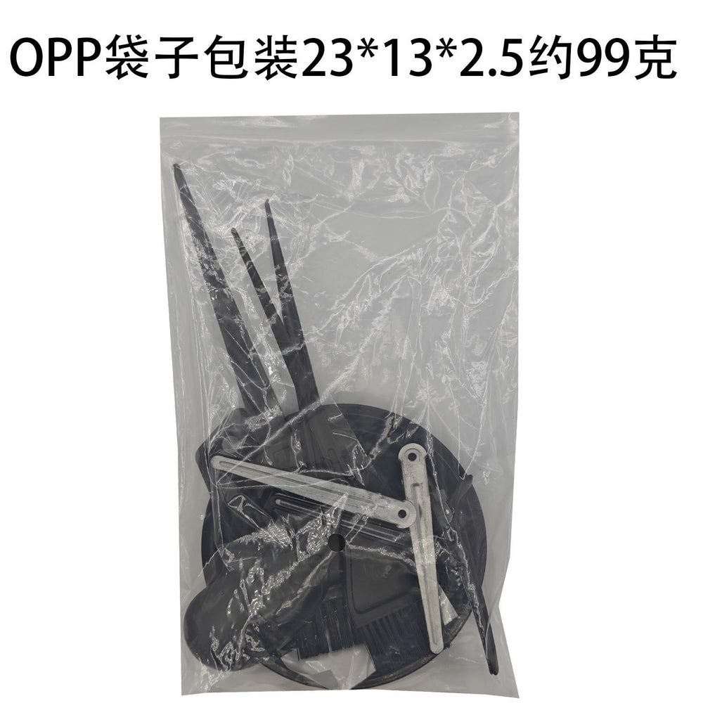hair dyeing tools comfy basics 9-piece set hair dyeing bowl baking oil brush hair salon hairdressing supplies hair dyeing brush