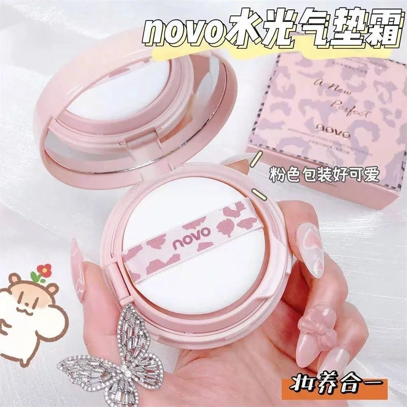 Makeup novo hydrating rejuvenating gel cushion cream concealer moisturizing oil control waterproof anti-sweat non-removing makeup foundation bb cream