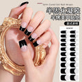 Zhengxiang custom gel nail art stickers - french style, uv/led semi-cured, waterproof, wholesale for export