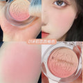 Kakashow vitality girl gradient blush matte fine shimmer student party daily whitening peach milk tea color rouge