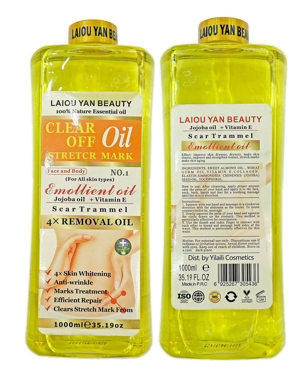 turmeric oil 1000ml, kojic acid oil, facial & body tea tree massage oil, massage & spa, cross-border wholesale