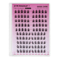 Qingdao pingdu eyelashes glue-free personalized natural lower eyelashes fox false eyelashes free glue water large factory wholesale