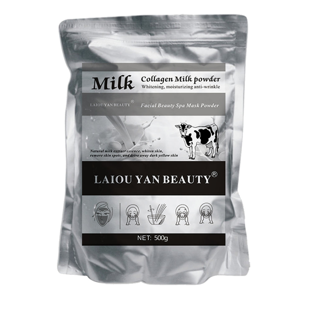 exclusive original protein brightening and moisturizing mask powder, hydrating and moisturizing skin care soft mask powder, export wholesale 500g
