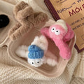 Big-eyed briquettes stuffed gripper female funny back head hairpin furry shark clip new arrivalcutefall and winter headwear