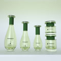 New cosmetic glass bottle suit packaging material 120ml skin care lotion essential oil bottle 50g cream dispensing glass bottle