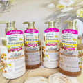 exclusive supply of moisturizing almond body lotion 500ml, long-lasting moisturizing almond shower gel 500ml, foreign trade