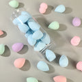 Beauty egg suit laser storage bag beauty egg powder puff dry and wet dual use colorful makeup egg sponge single combination