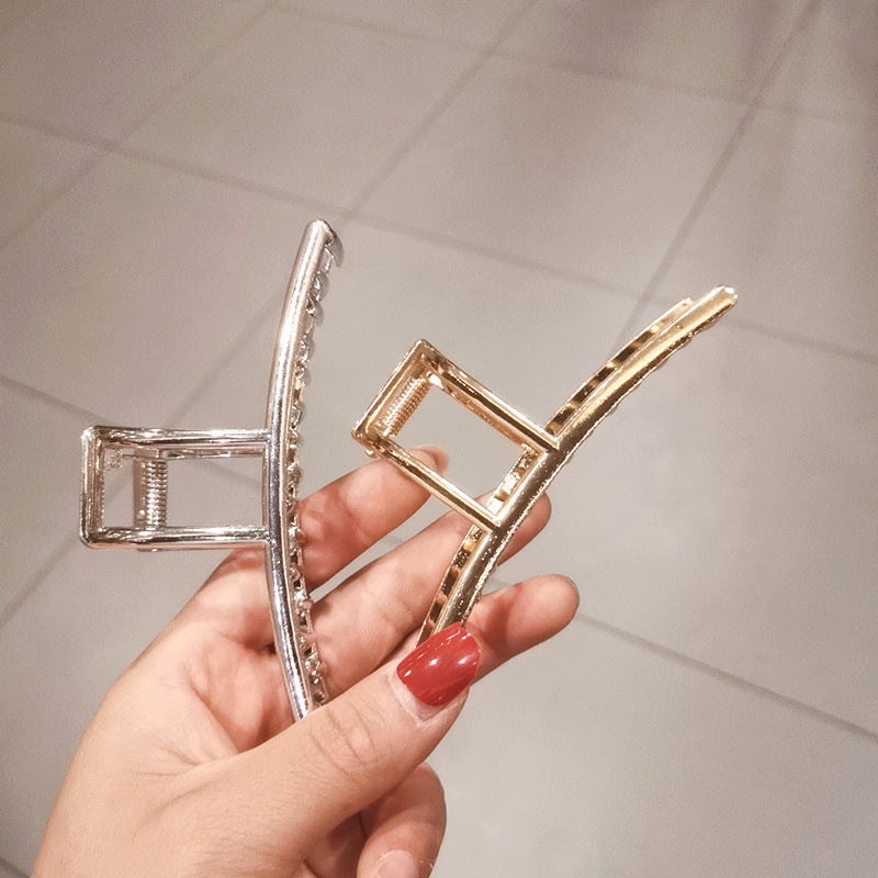 Popular metal large hair clip for women korean girlcasualelegantelegance hair clip back of head hair clip clip headwear