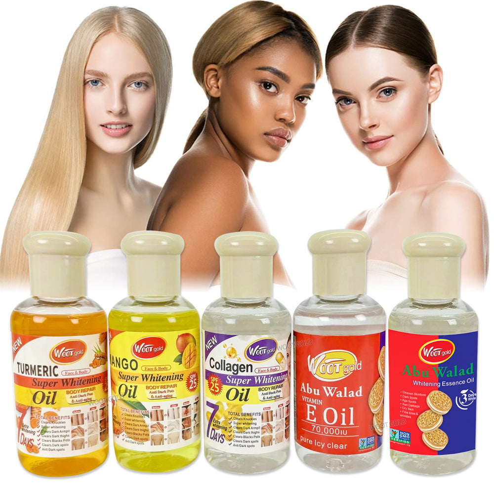exclusive turmeric essential oil collagen vitamin e vegetable oil facial body hair care massage oil 75ml