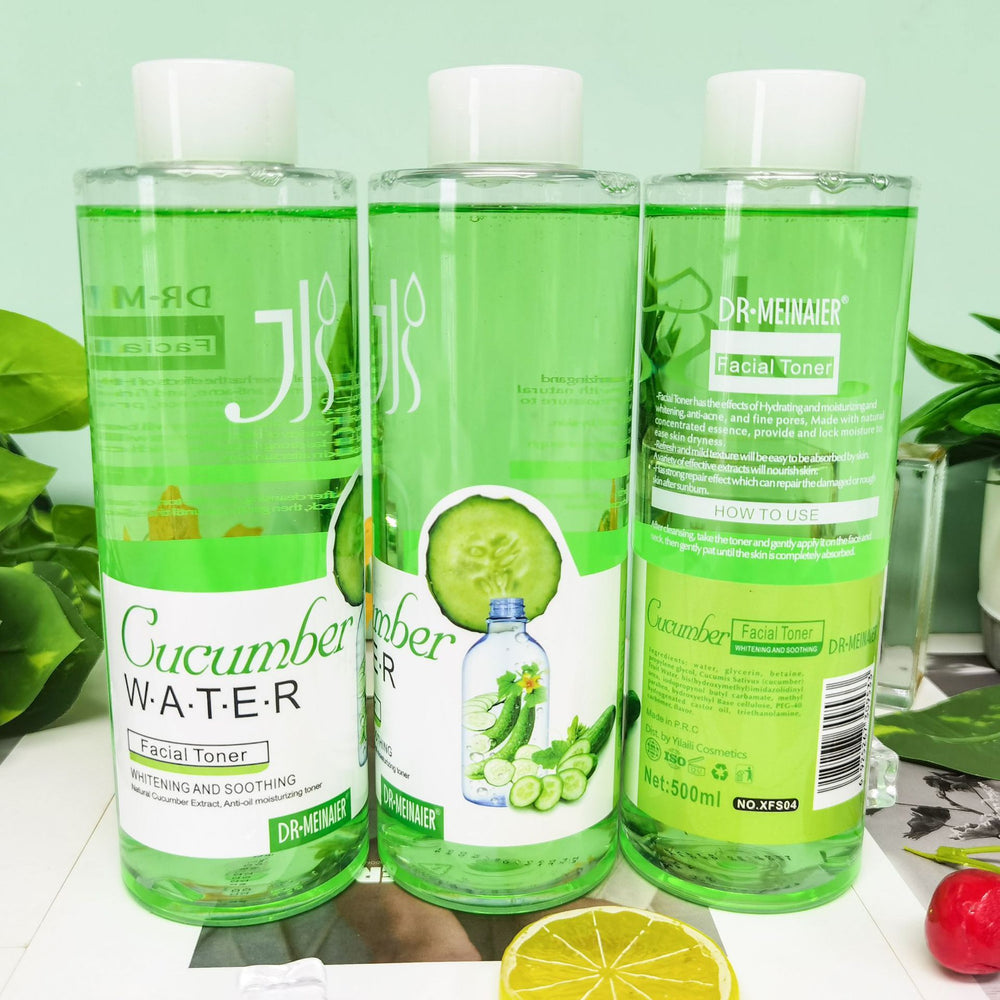 refreshing oil control cucumber water shrinkage water aloe vera water replenishing and repairing rose toner foreign trade wholesale