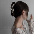 Classy fishbone shark clip hair clip for women large hair clip headwear hair clip back of head 2026 new arrival
