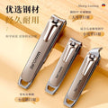 New nail care tool set - premium anti-splash nail clipper set - angled nail clippers for home manicure