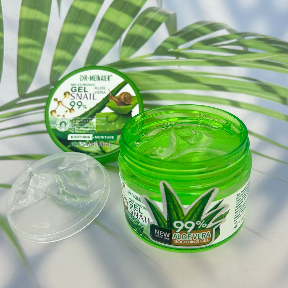snail aloe vera gel moisturizing smear-type leave-in facial mask night moisturizing repair cream aloe vera gel export